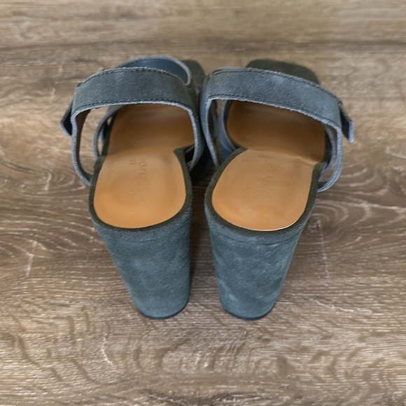 Splendid Piper Green Suede Heel - Picture 4 of 11